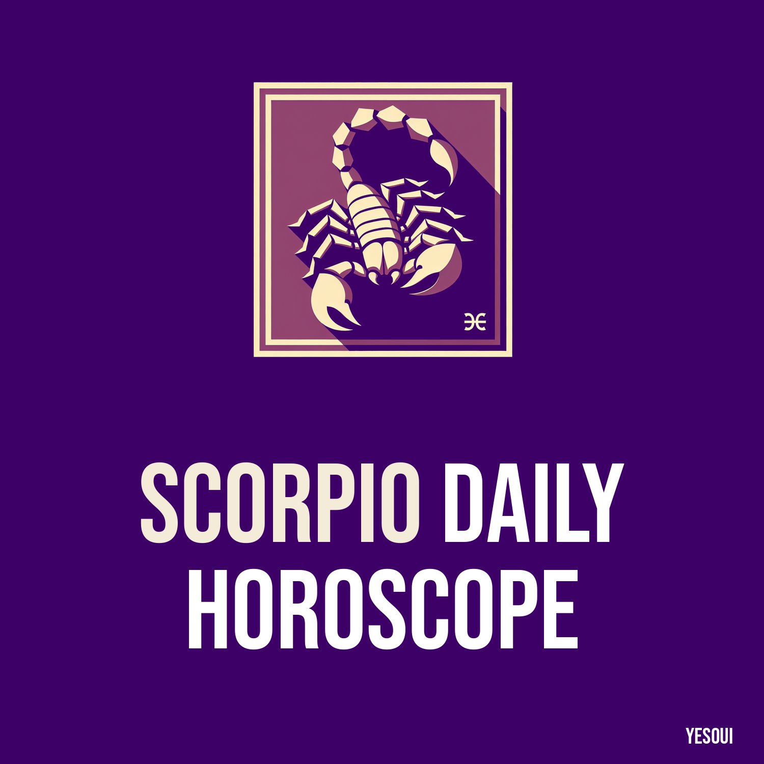 Scorpio Daily Horoscope