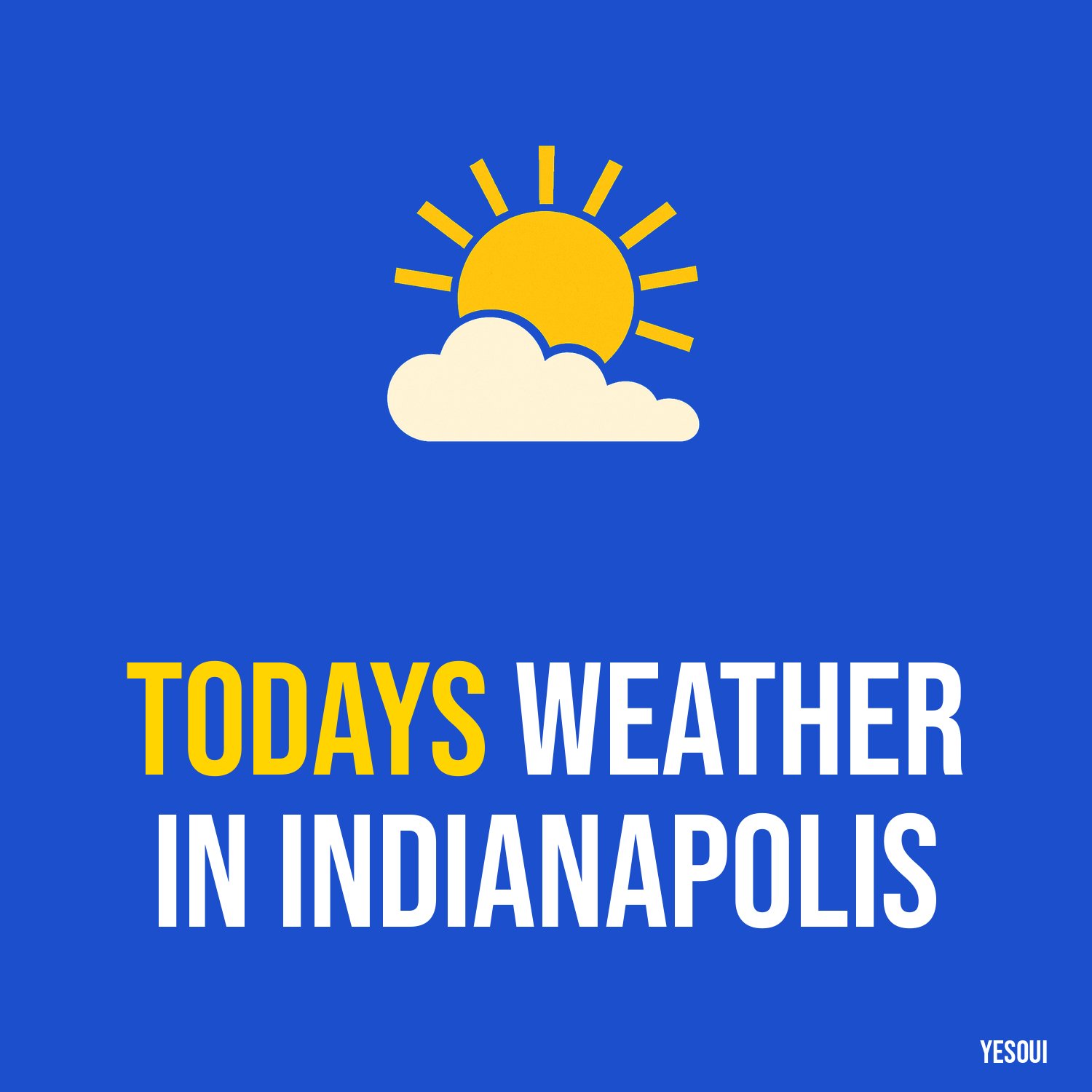Todays weather in Indianapolis