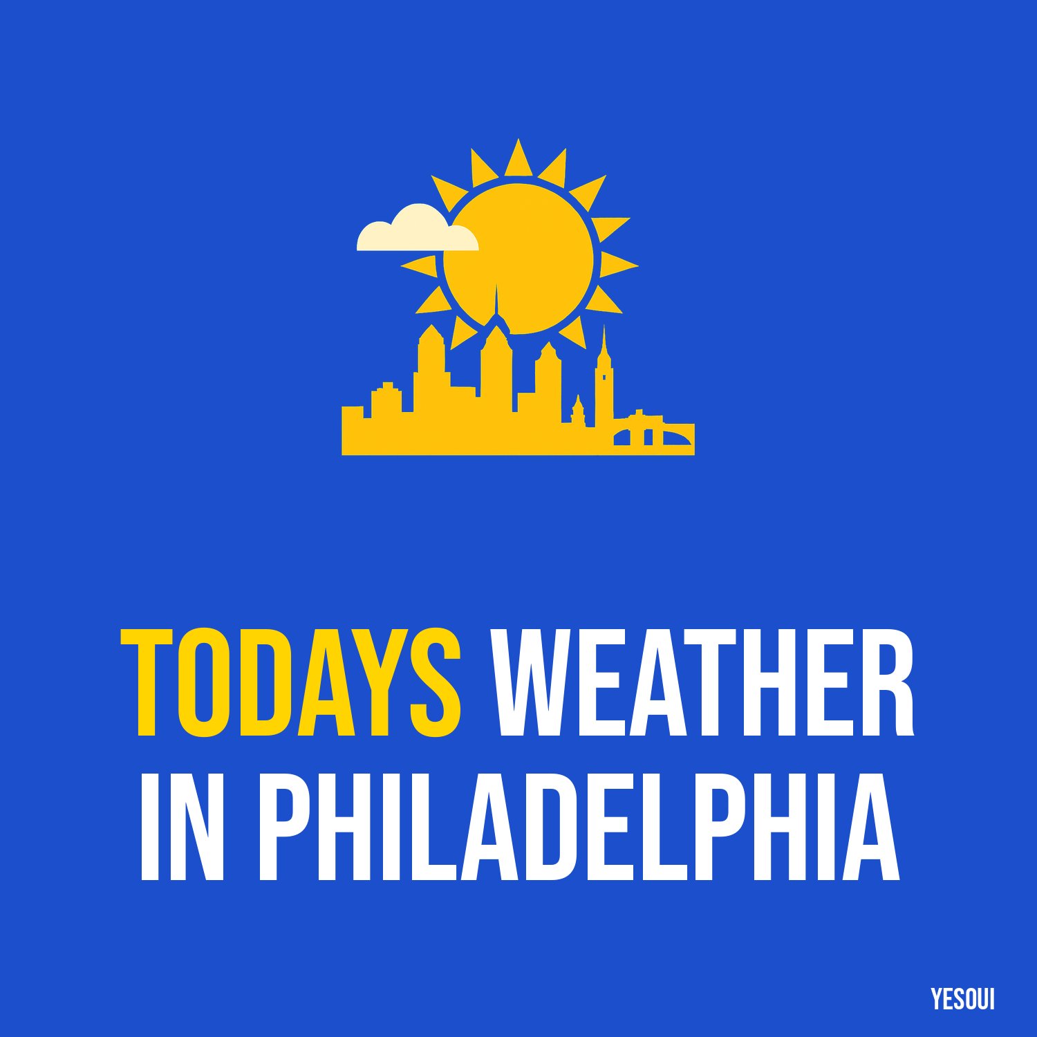 Todays weather in Philadelphia