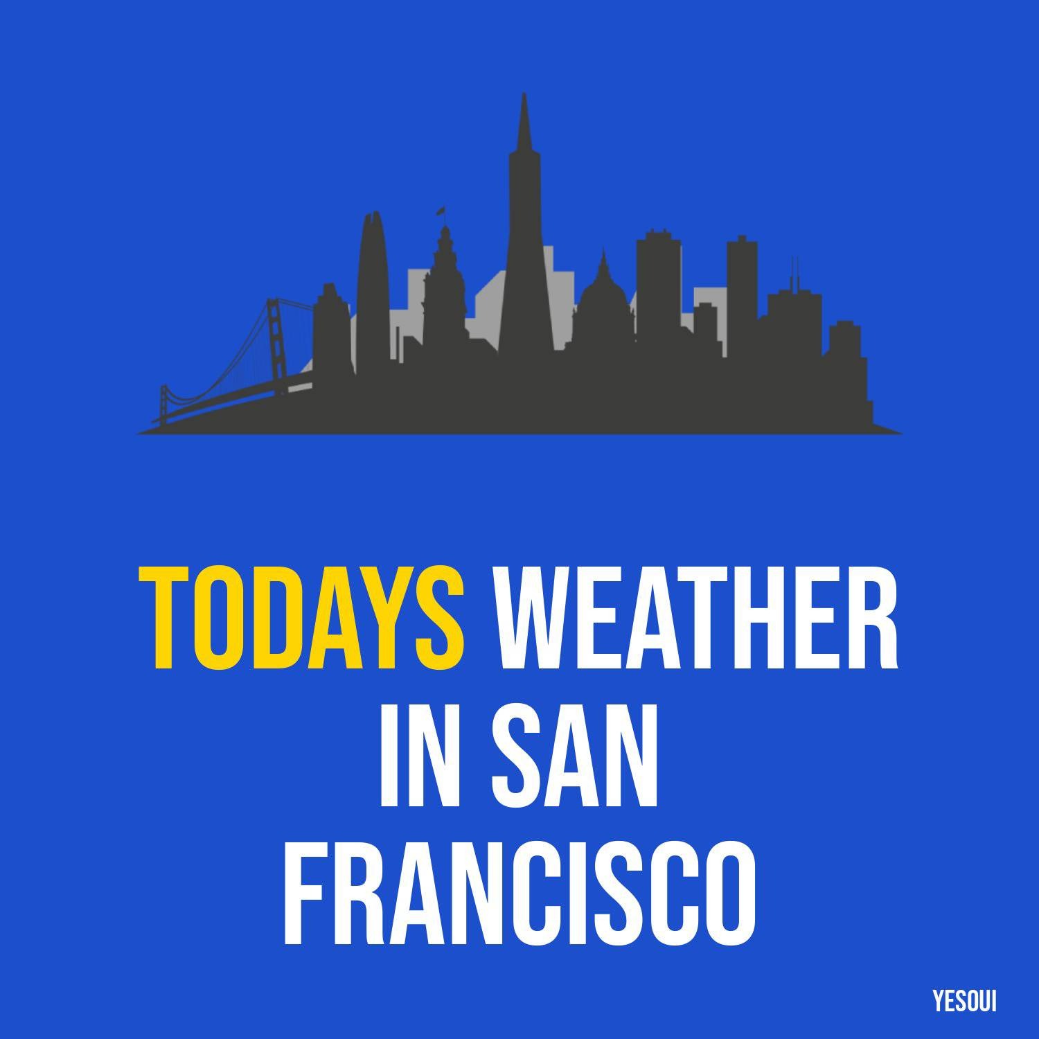 Todays weather in San Francisco